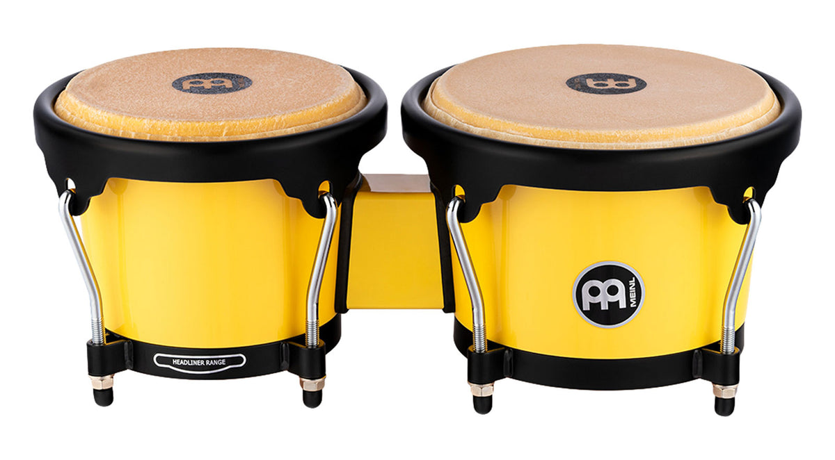 Meinl PERCUSSION JOURNEY SERIES HB50 BONGO ILLUMINATING YELLOW