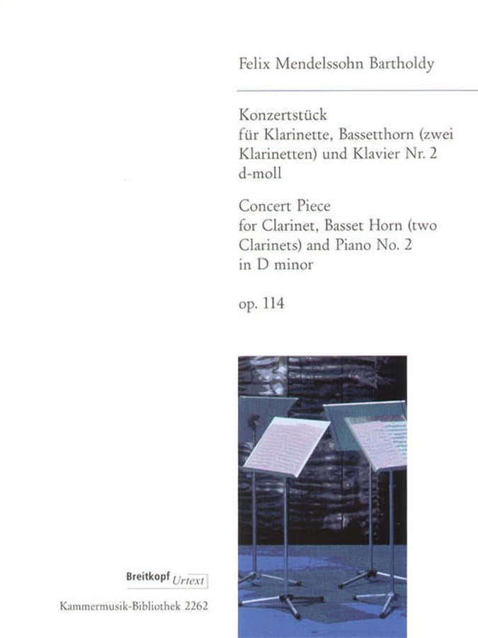 Mendelssohn Bartholdy F. - Piece De Concert Op. 114 En Re Mineur 2 CLS. & Piano