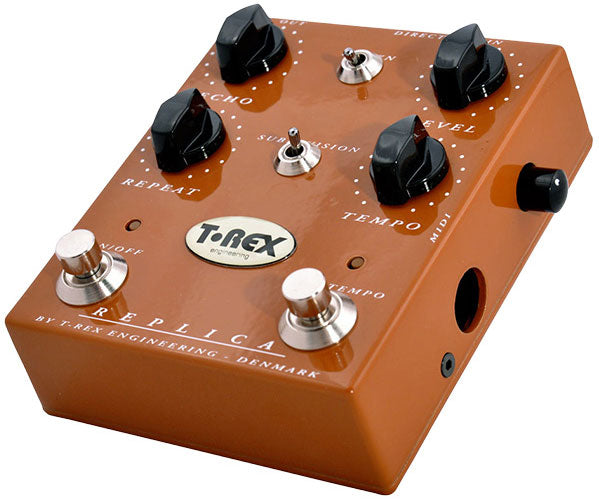 Replica DK, delay tap estéreo verdadeiro
