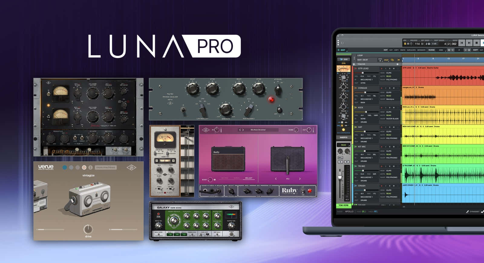 UAD Luna Pacote Pro 2