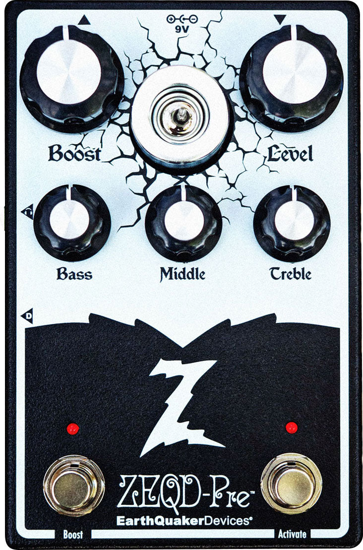 Earthquaker ZEQD-Pre Pré-amplificador de válvulas