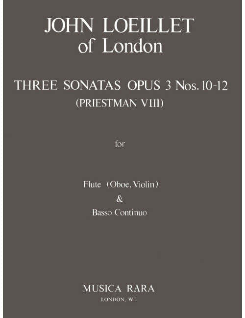 6 Sonatas From Op. 3