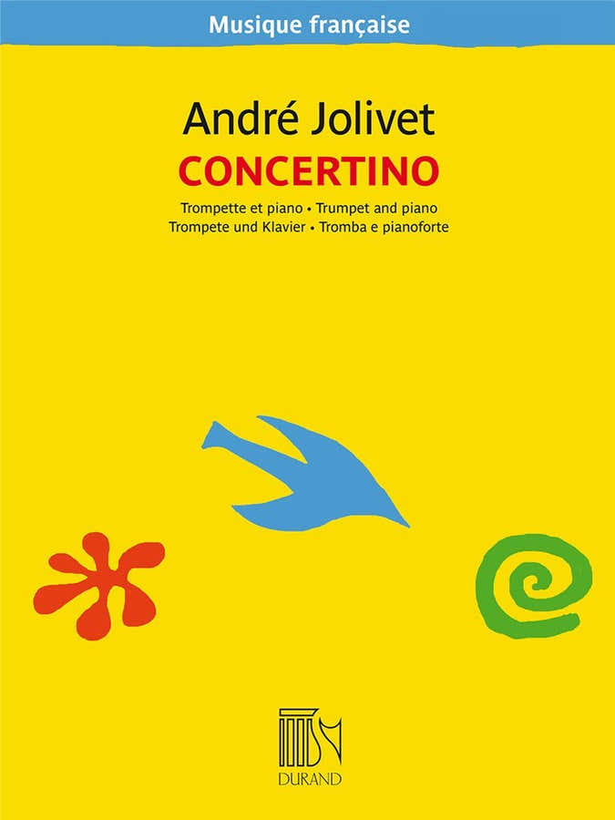 Jolivet Andre - Concertino - Trompette & Piano