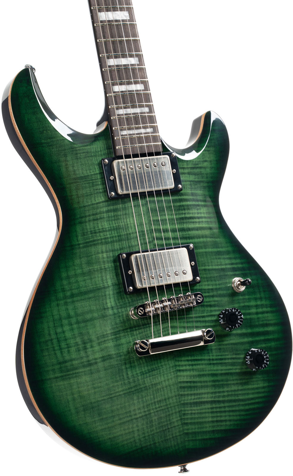 M600 Transparent Green Burst