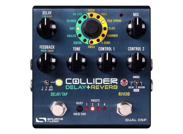 Source Audio Collider Delay + Reverb