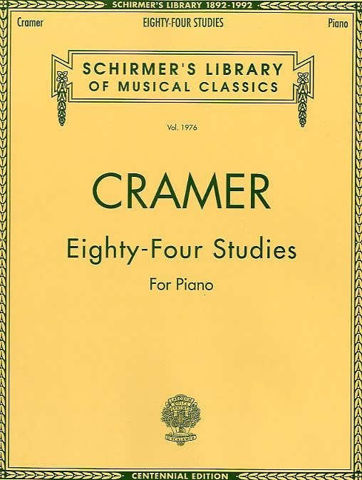 Johann Cramer 84 Estudos- Piano solo