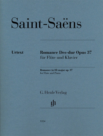 SAINT-saens Camille - Romance Op.37 - Flute & Piano