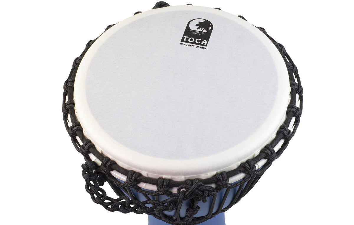 Djembé Freestyle Afinação Por Corda Azul Oceano Mate Sfdj-10Ob