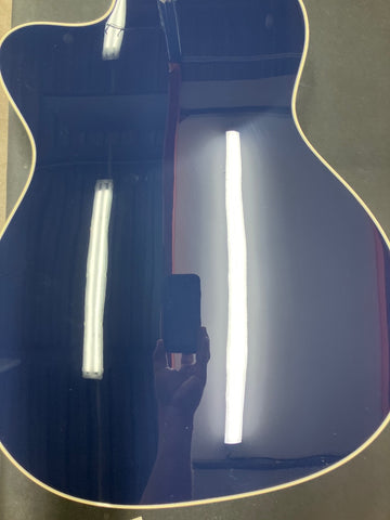 Custom Shop OM Sitka/EIR de grão marcado - Stock B