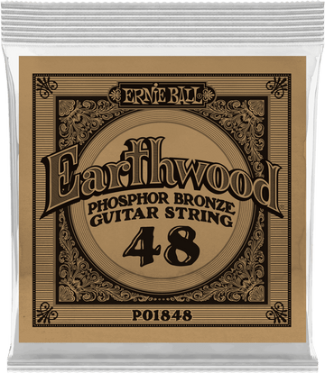 .048 EARTHWOOD PHOSPHOR BRONZE ACOUSTIC GUITAR STRINGS