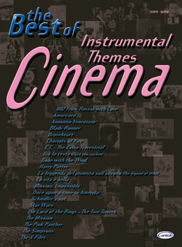 BEST OF CINEMA INSTRUMENTAL THEMES - PIANO GUITARE