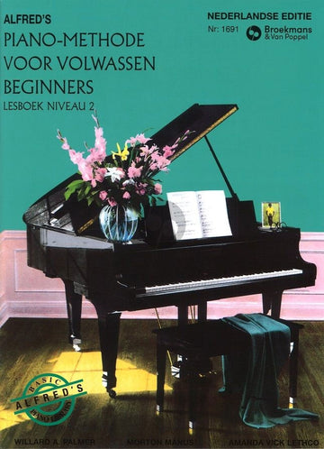 Alfred's Pianomethode Volwassen Beginners Niveau 2 - Dutch version