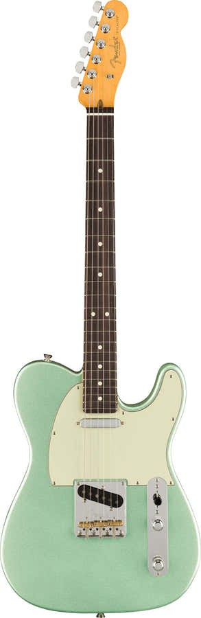 Telecaster American Professional II Rw Verde surf místico