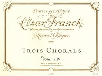 Obras para órgão de César Franck - Vol. 4