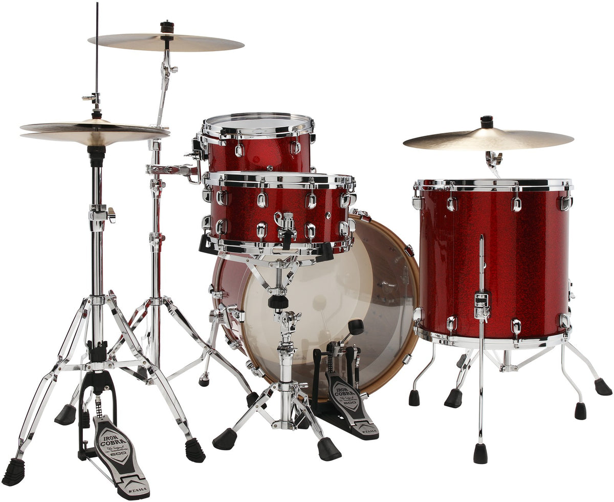 WBR32RZS-GRS - Starclassic Nogueira/Bétula Rock 22" Vermelho granada brilhante