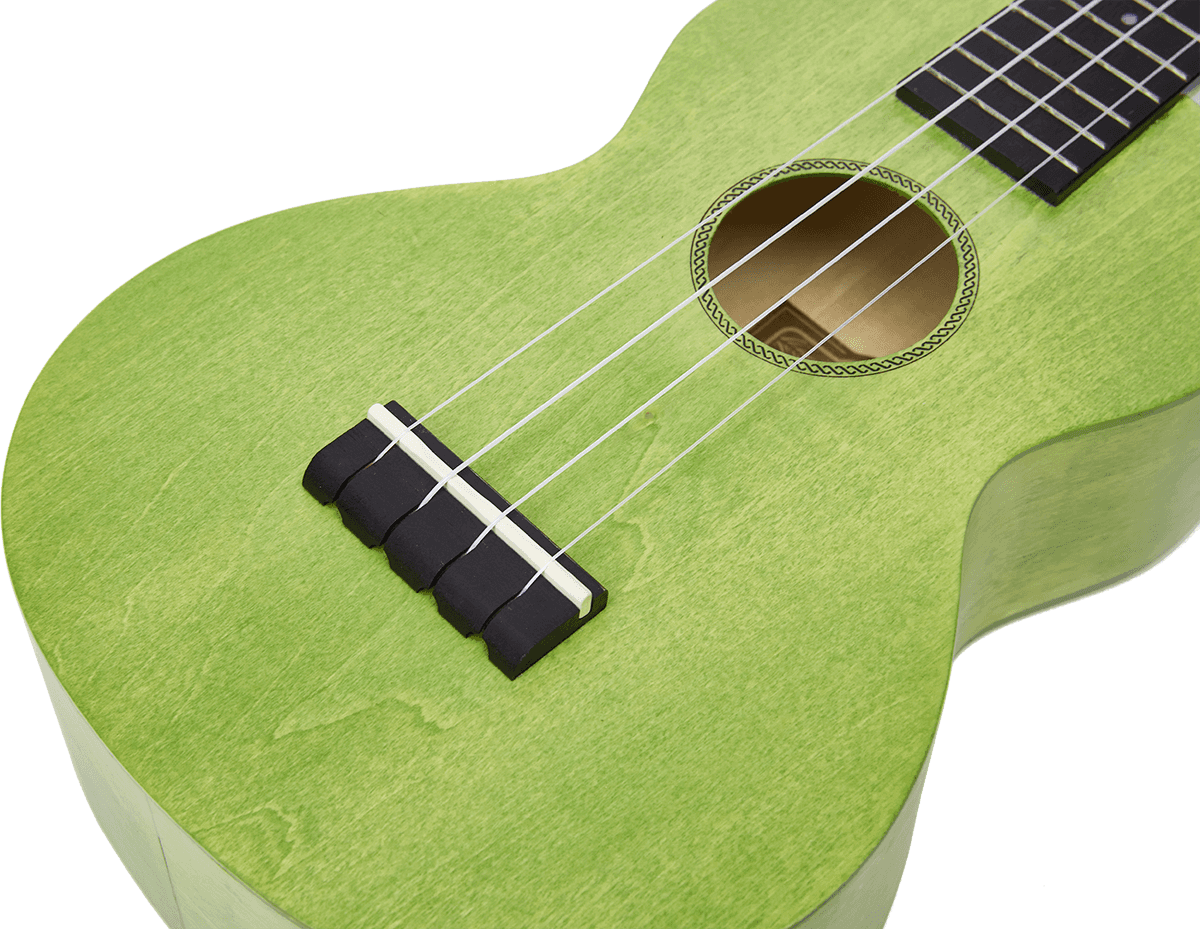 Ukulele Island Concert Sea Green + Capa