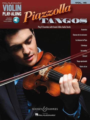 Piazzolla Tangos - Play Along de violino Vol.46