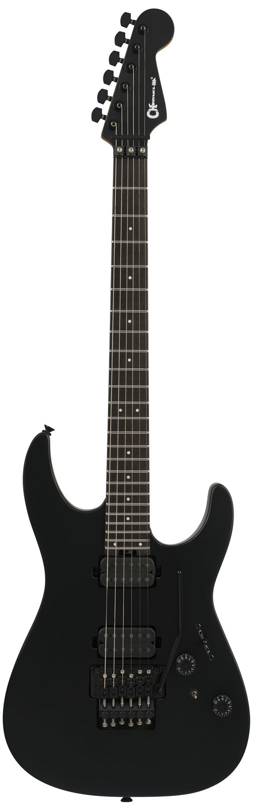 Pro-Mod Plus Dinky DK24 HH FR EB, Ebo Fingerboard - Satin Black