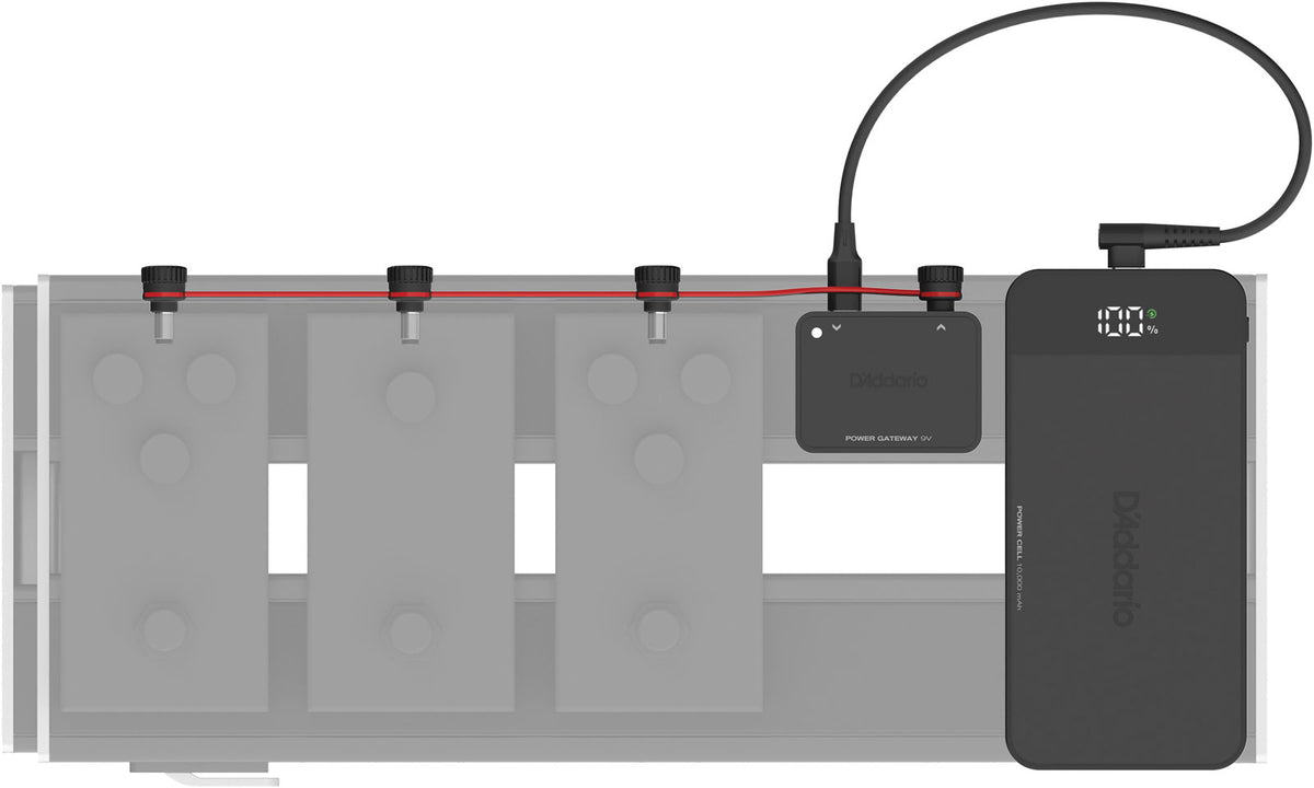 XPND Kit de bateria para alimentação de pedais com fichas internacionais