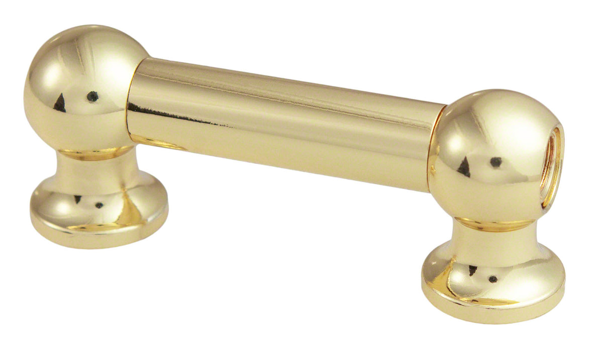TL12D38-BR Lug de Tubo 38mm Dourada Duplo Tirante (X1)