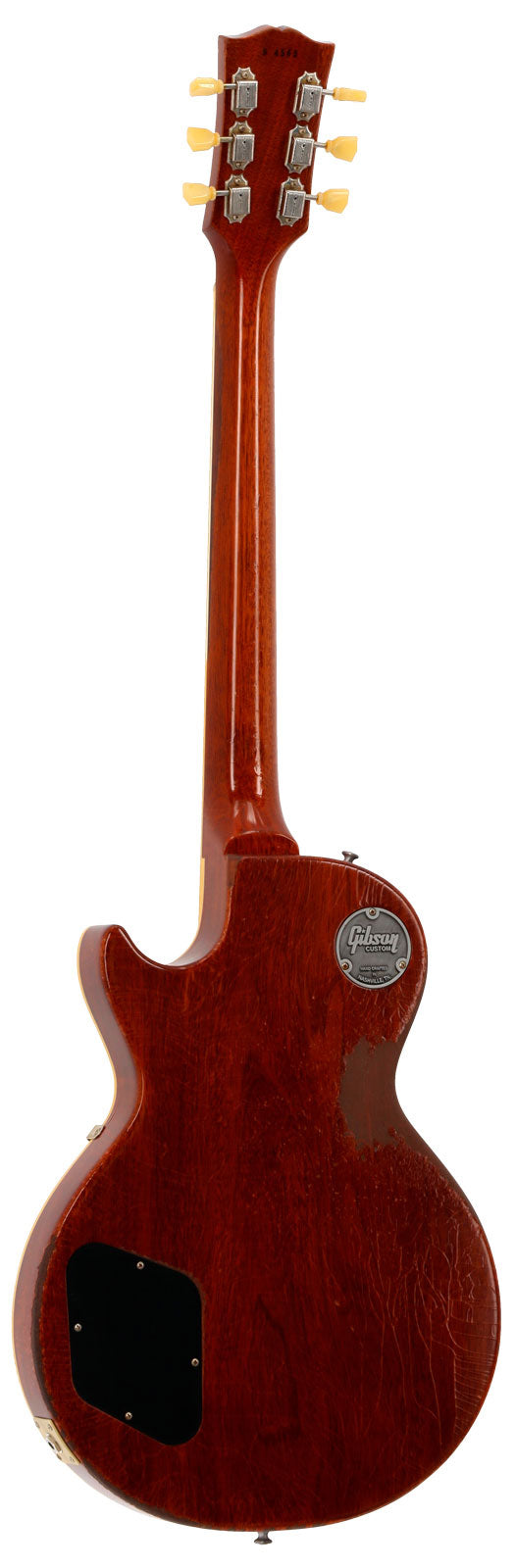 Les Paul Standard 1959 fortemente envelhecido Golden Poppy Burst CS MLC #94565
