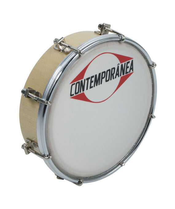 Contemporanea C-TAB01 - TAMBORIM PRO - WOOD 6" (8 LUGS)