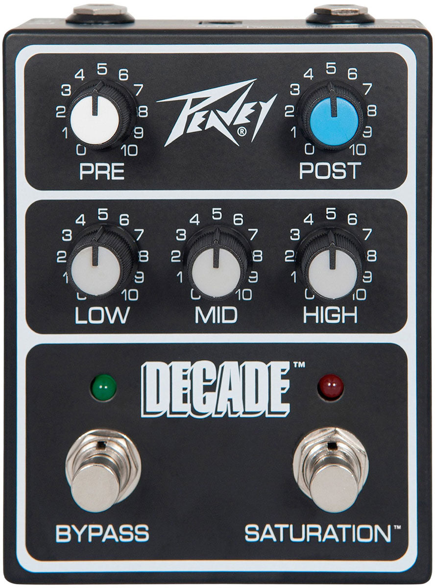 Pedal de pré-amplificador Peavey Decade