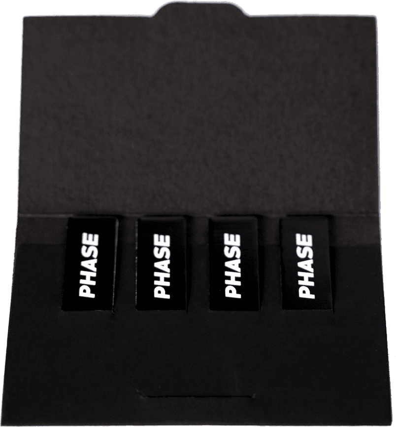ETIQUETAS MAGNTICAS DE FASE-ETIQUETAS-FASE (4 PCS)