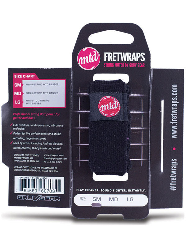 FretWraps MTD Preto - Médio