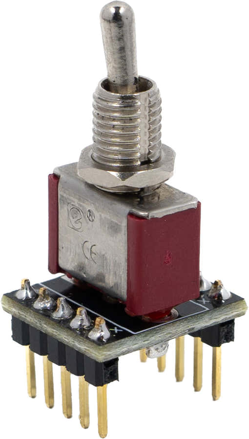 Interruptor SPDT (On-Off-On) de alavanca