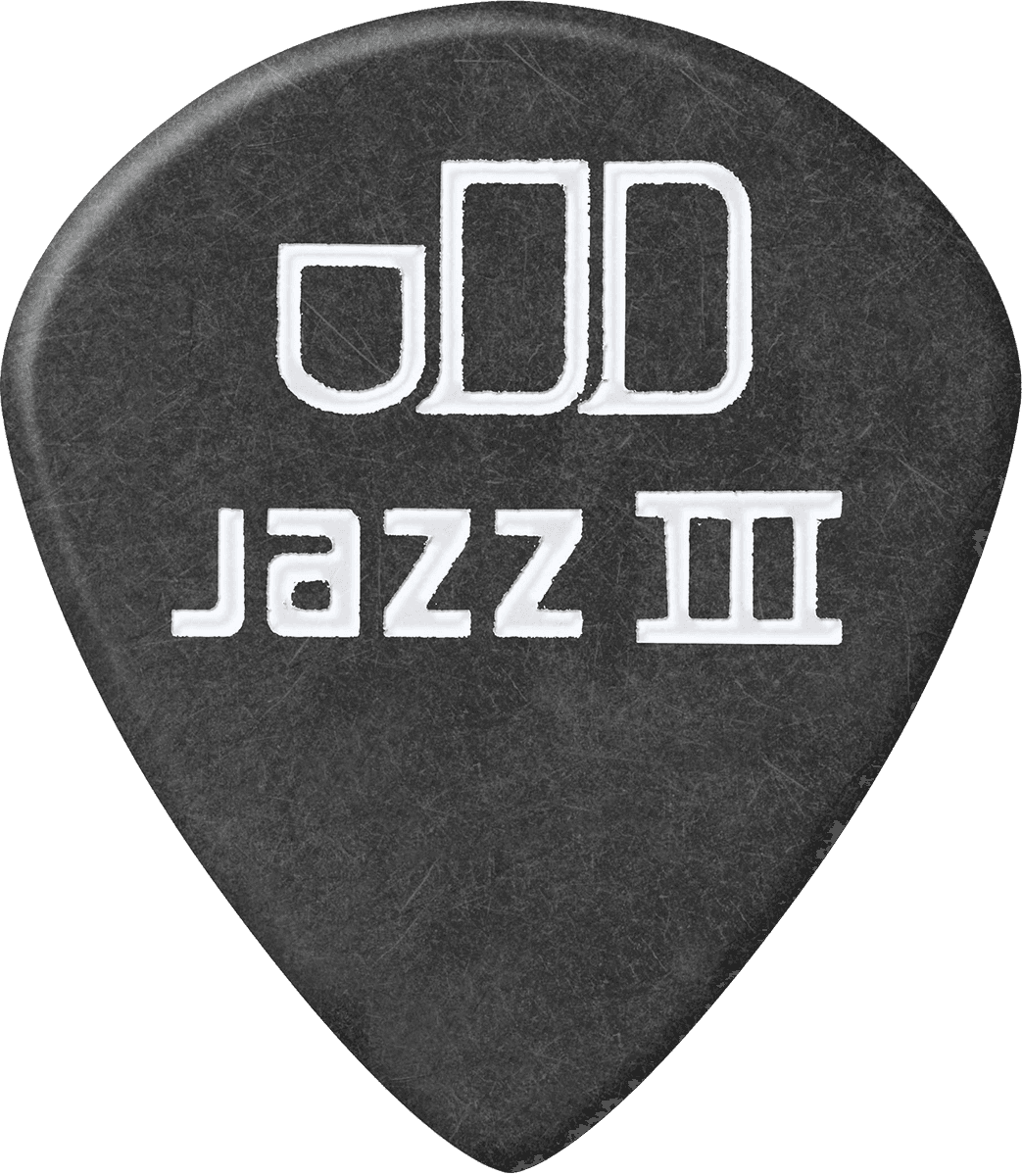 12 x 1,50mm Tortex Preto intenso Jazz III