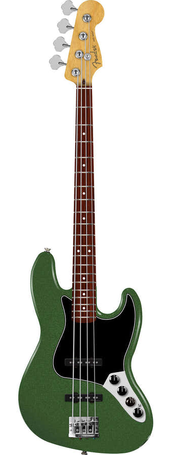 Jazz Bass Active Player II Modified RW Verde colheita metalizado