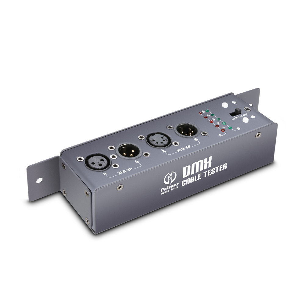 MCT DMX - TESTADOR DE CABOS DMX 3 PONTOS E 5 PONTOS - TESTADOR DE CABOS DMX E XLR 3PONTOS - 5PUN