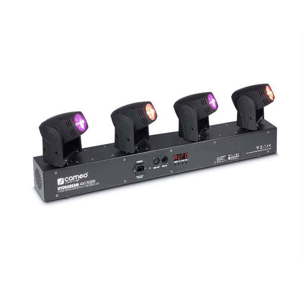 HYDRABEAM 400 RGBW - CONJUNTO DE 4 PROJETORES LED 10 W CREE RGBW ULTRA-SPEED LOCKED