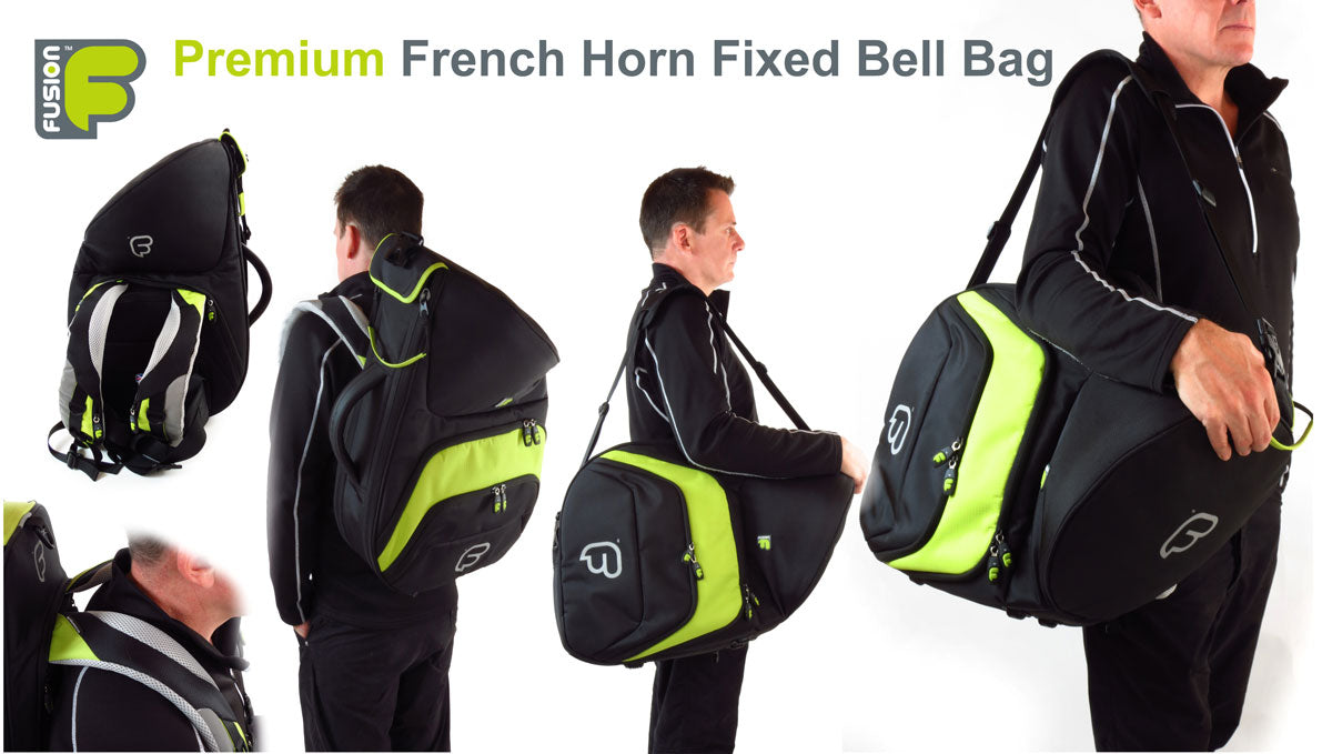 Premium Black Horn (Fixed Bell) Case