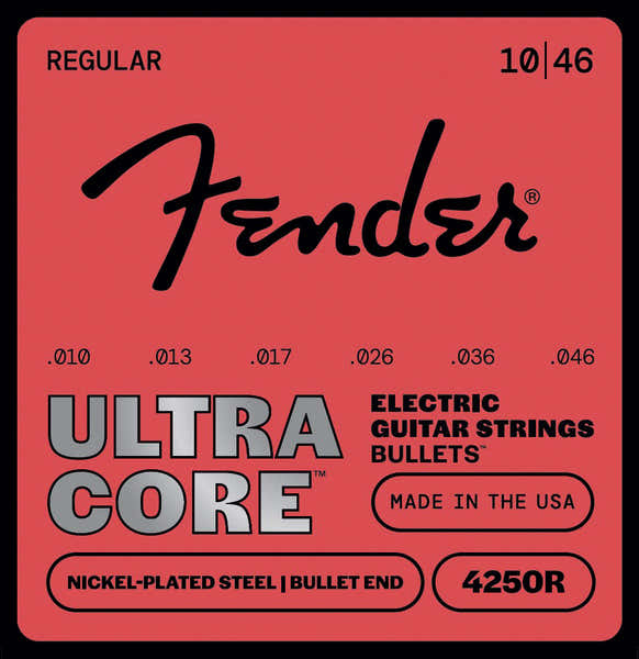 Ultracore aço niquelado, extremidade de bala, 4250R 10-46, (6)