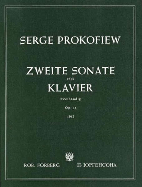 Prokofiev Serge - Piano Sonata N°2 Op.14