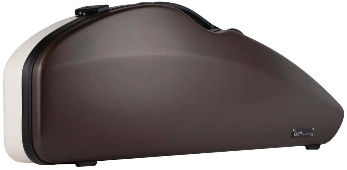 Estojo de Violino 4/4 Hightech Rebuçado - Castanho/Branco