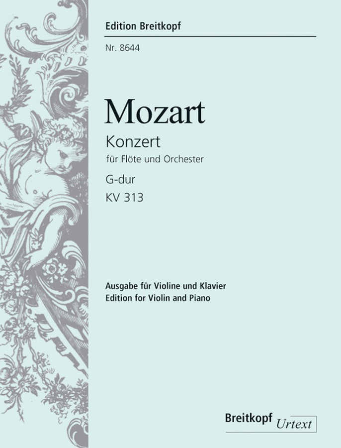 Moz W.A. - Concerto Pour Flute En Sol Majeur Kv 313 - Flute Piano