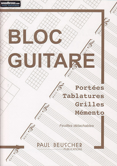 Bloc Guitare - Tablatures Grilles Et Chord Boxes