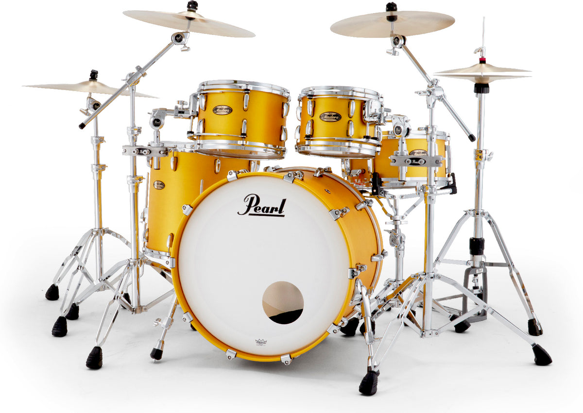 Masters Maple Gum 4-pc Shell Pack Stage 22 Matte Aztec Gold