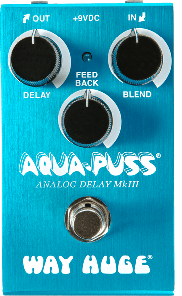 Way Huge DELAY EFFECT PEDALS AQUA-PUSS MINI