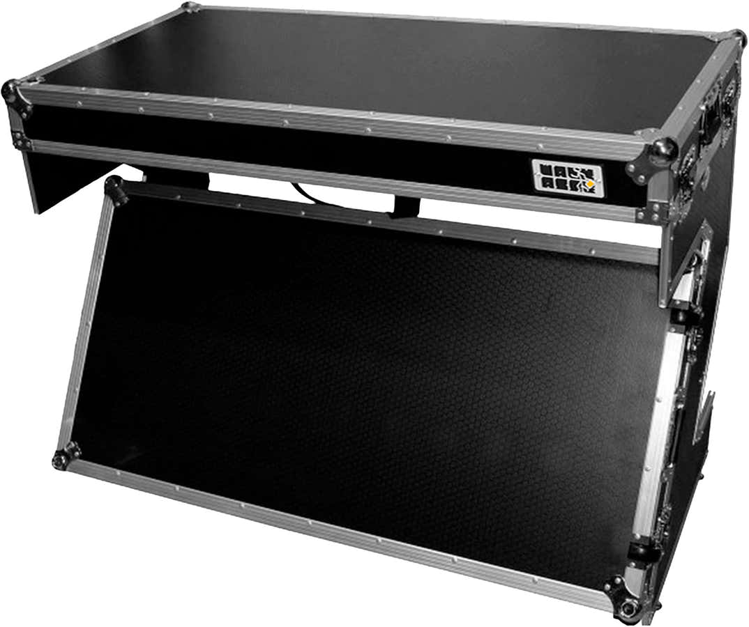 Mesa de trabalho DJ Z Wheel Prateada
