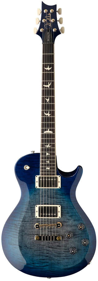 Mccarty 594 S2 SC Burst Cinzento Preto Azul Desbotado