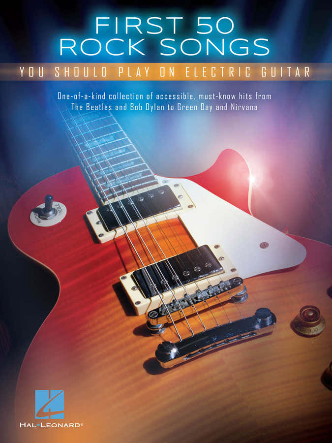 As primeiras 50 canções de rock Guitarra