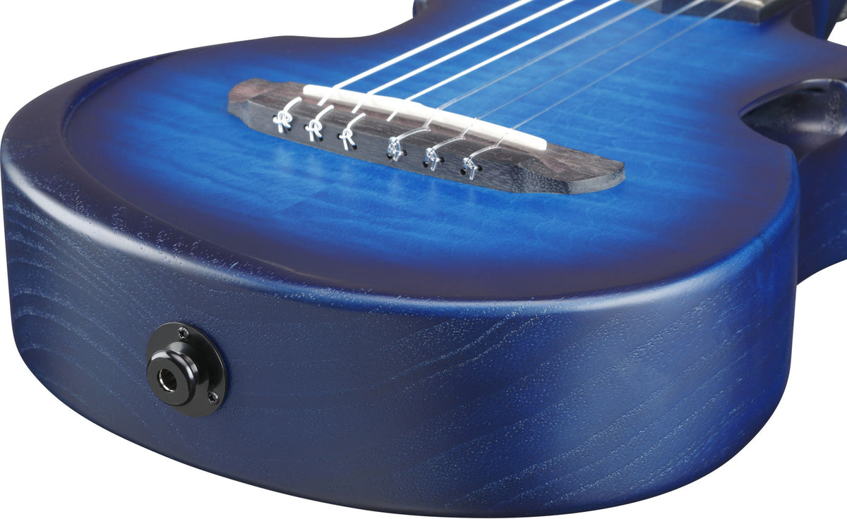 AUP10FMNE-TBO Sunburst azul transparente poro aberto