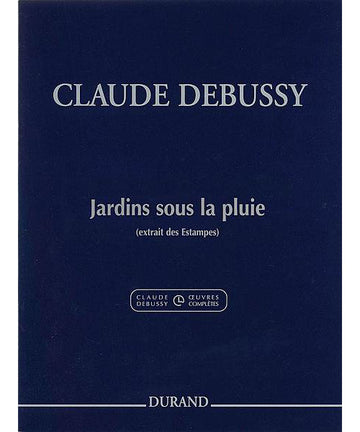 DEBUSSY C. - JARDINS À CHUVA - PIANO