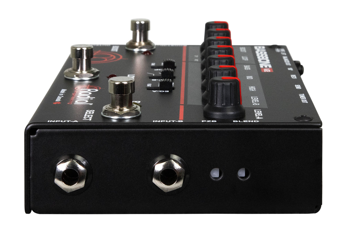 Preamplificador para baixo 2 Canais