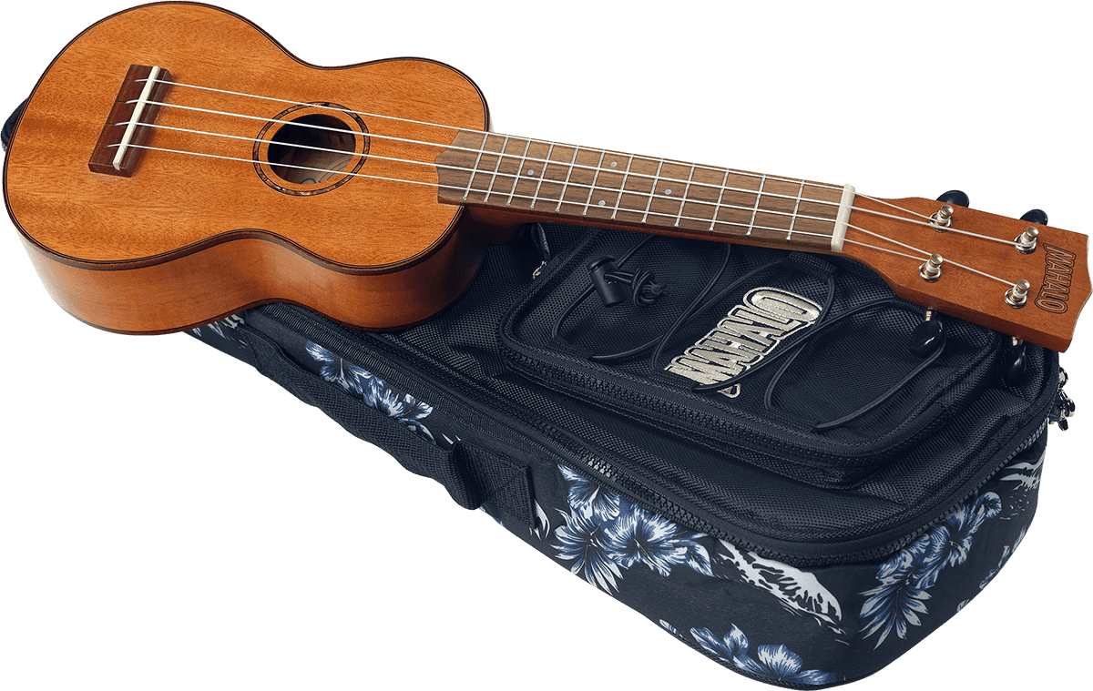 U-Ltd2-G Acajou Custom Soprano + Cover
