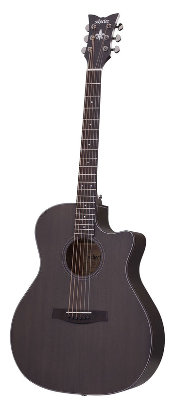 Orleans Studio Satin See Thru Black